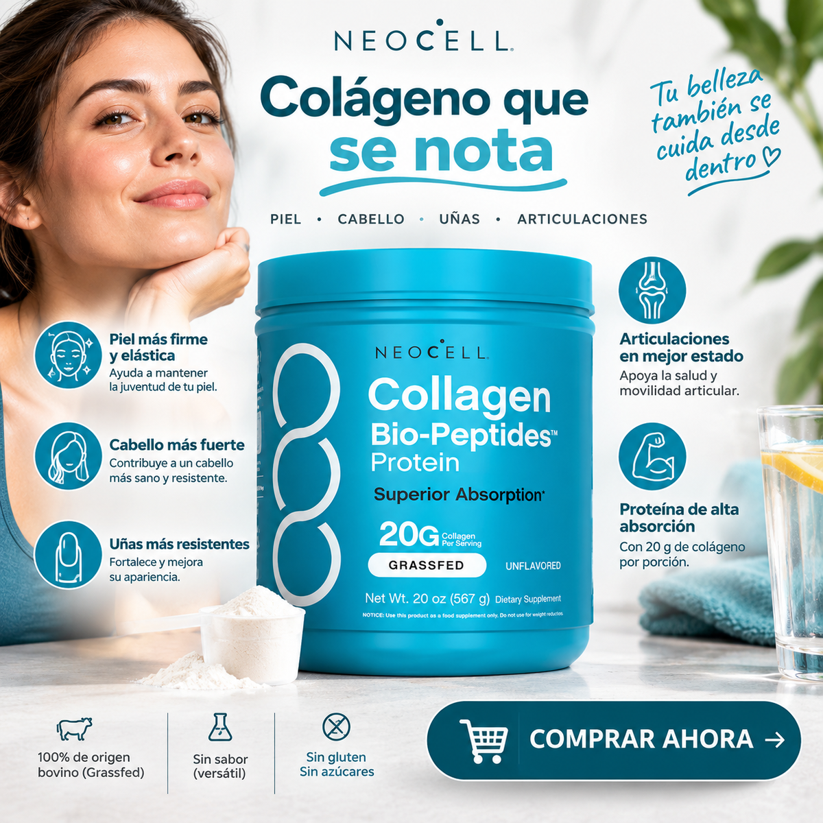 Neocell Collagen Bio-Peptides 20G