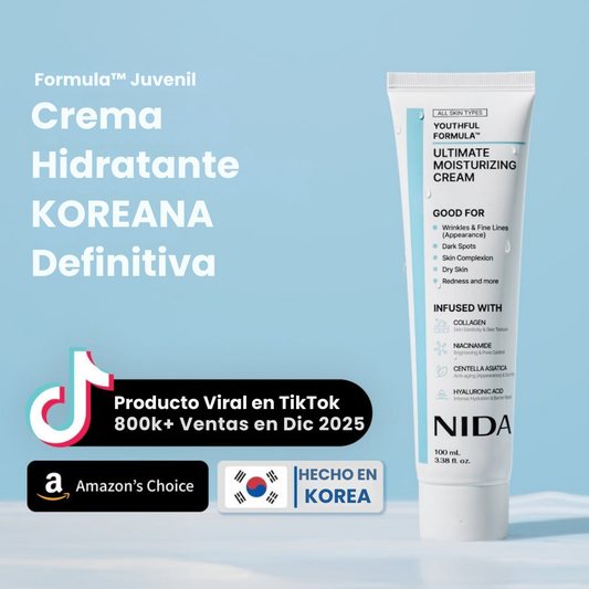Crema humectante KOREANA definitiva NIDA Youthful Formula™