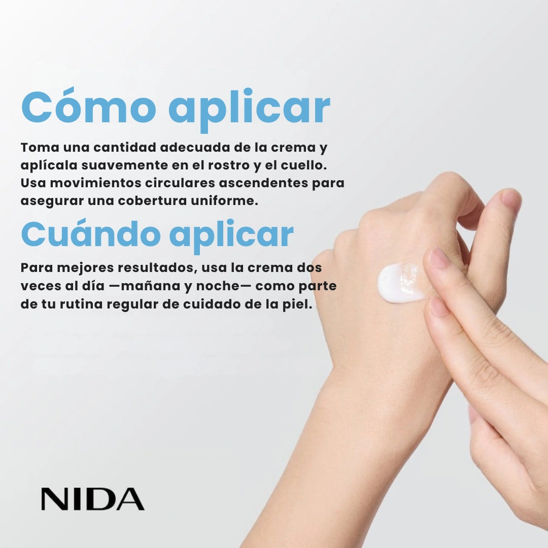 Crema humectante KOREANA definitiva NIDA Youthful Formula™