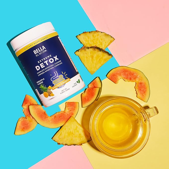 Bella All Natural Colon Detox - Apoyo Metabólico y Digestivo Diario