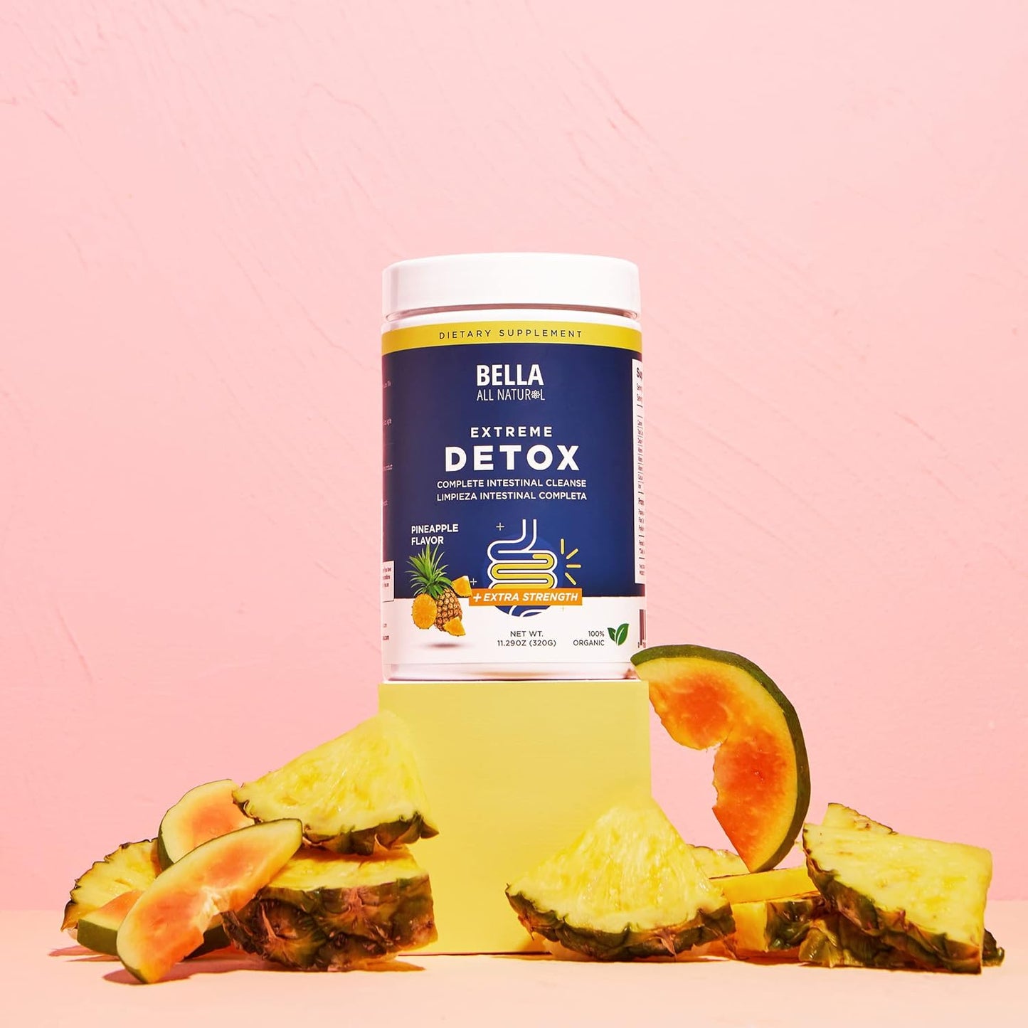 Bella All Natural Colon Detox - Apoyo Metabólico y Digestivo Diario