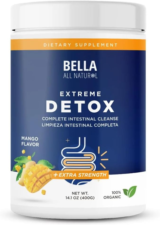 Bella All Natural Colon Detox - Apoyo Metabólico y Digestivo Diario