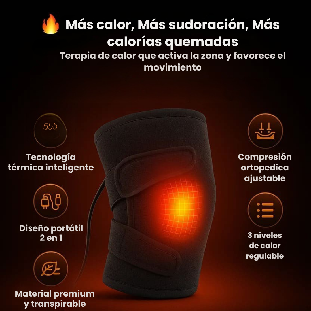 Rodillera Térmica Premium Quema Grasa